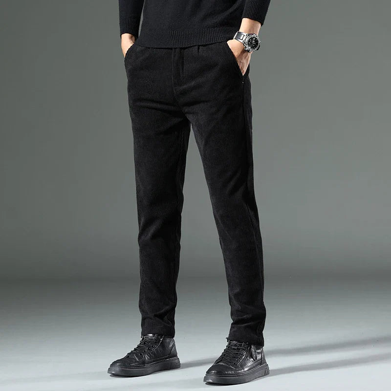 Pantalon Chino Moderne Noir - BerlinGlamour