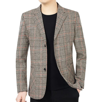 Blazer Homme Tweed Élégant Valentino