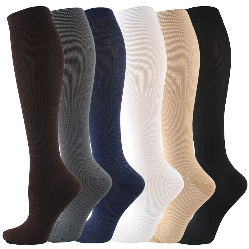 Chaussettes Unisexe Compression Confort Sport et Voyage