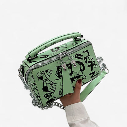 Sac à Main Femme Élégant avec Bretelles Adjustables et Poches Fermées