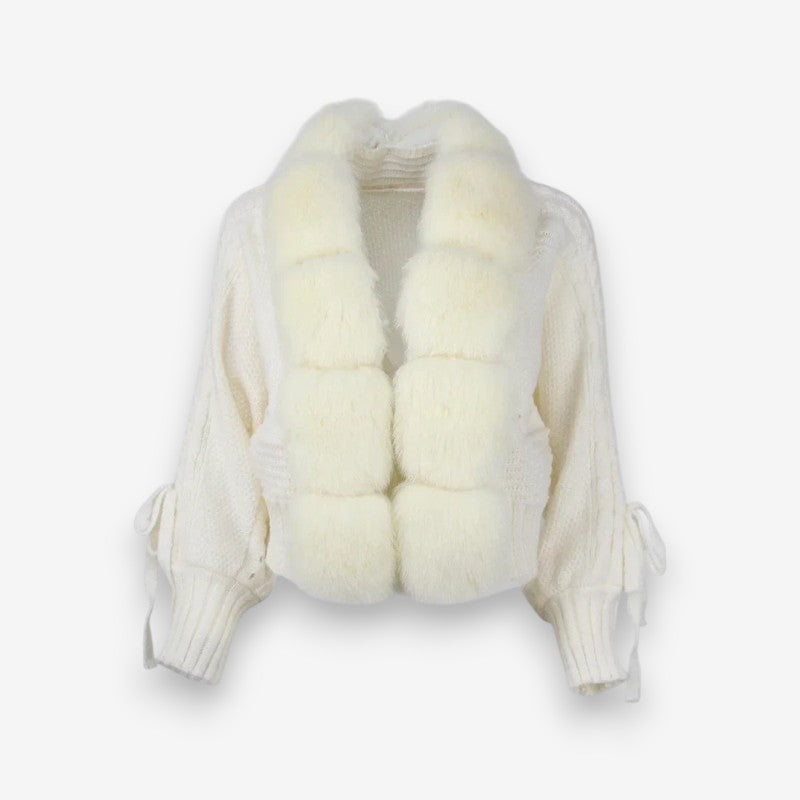 Veste femme douce et chaude à fermeture éclair