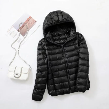 Doudoune Femme Hiver Bleu Marine