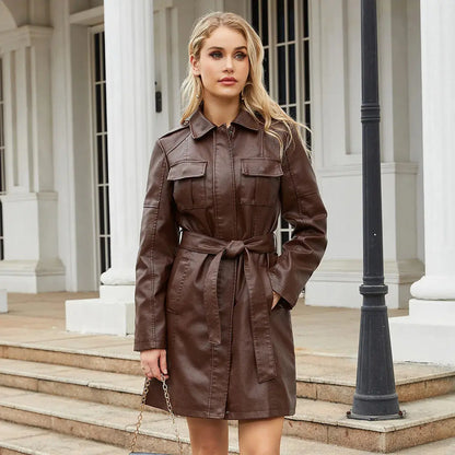 Jane | Luxuriöser Kunstlederjacke Zendoo.de
