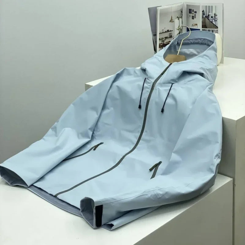 Veste imperméable homme légère pour extérieur