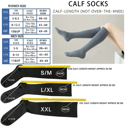 Chaussettes Unisexe Compression Confort Sport et Voyage