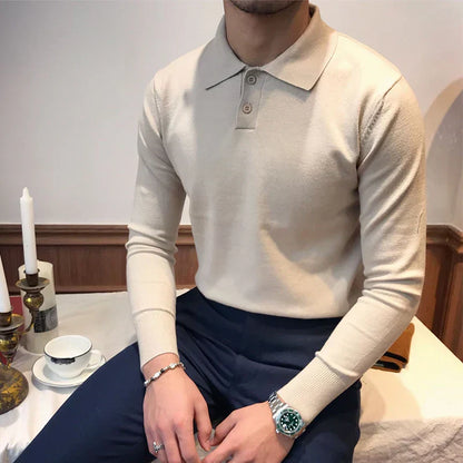 Pull Homme Hiver À Manches Longues Chaud et Doux