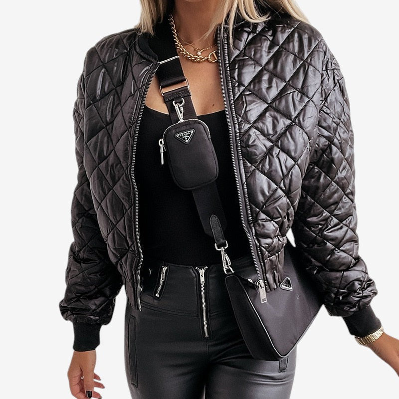 Veste bomber homme style streetwear avec poches côtés - PanierRoyale