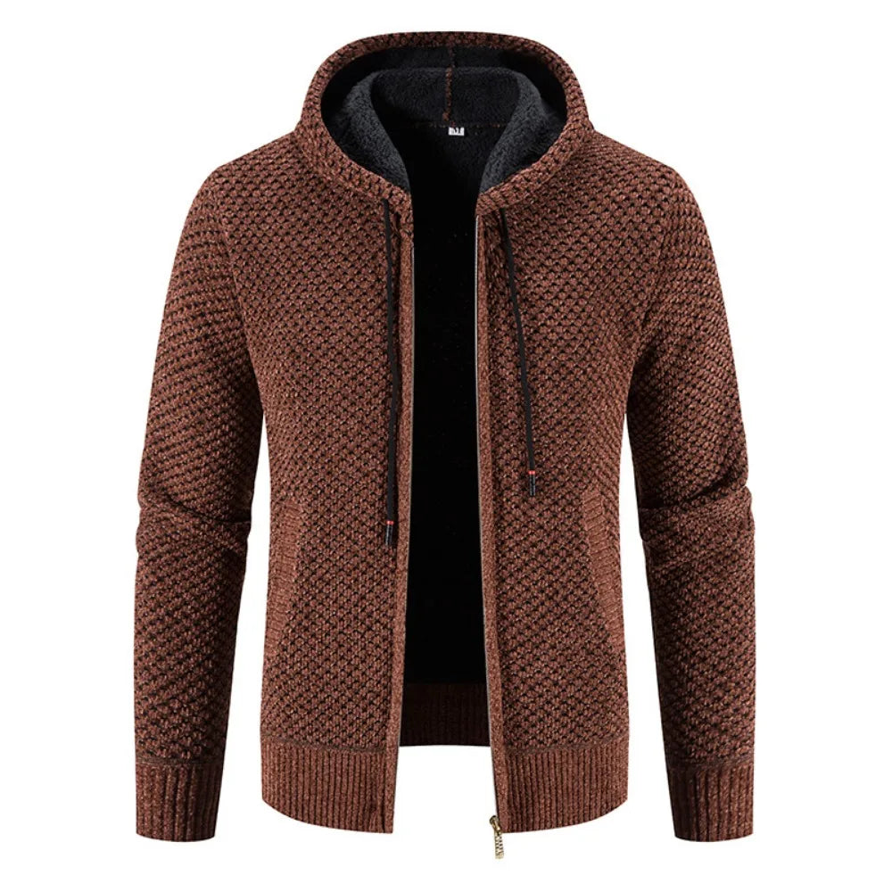 Cardigan Homme Luxe Tricot Cachemire