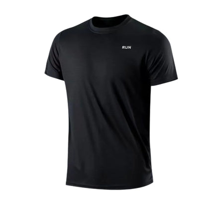 T-shirt Homme Séchage Rapide Col Rond Manches Courtes Coupe Légère