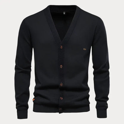 Cardigan Homme Tricoté Manches Longues