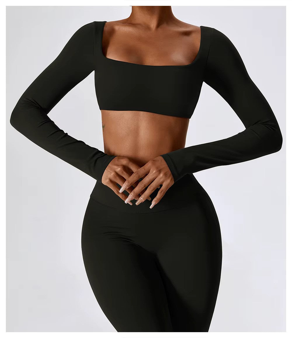 Tenue de Sport Femme - Ensemble Yoga Confort avec Legging Élastique et Top Moulant - PanierRoyale