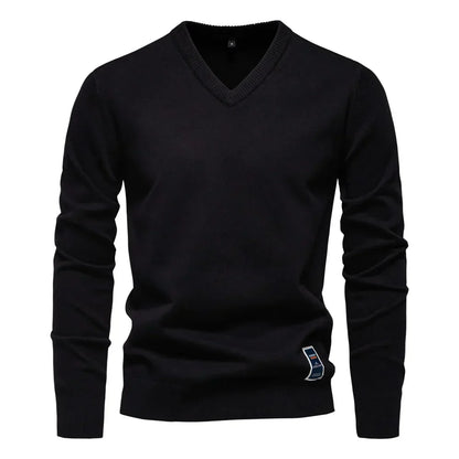 Pull Homme Col V Doux et Confortable