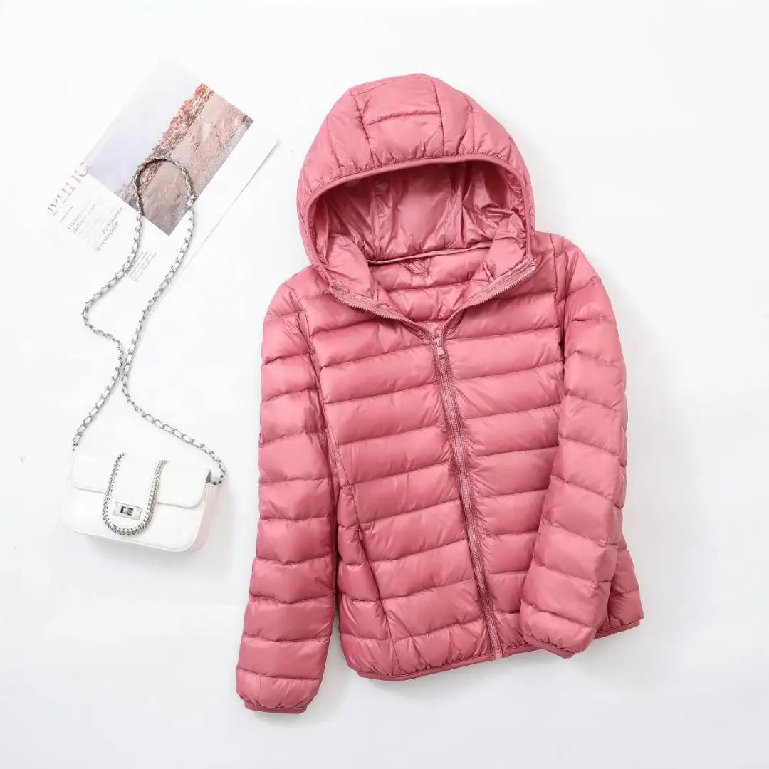Doudoune Femme Hiver Bleu Marine