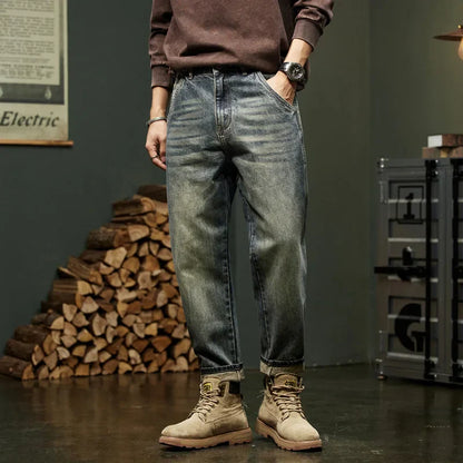 Jean Vintage Homme Décontracté - BerlinGlamour