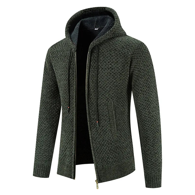 Cardigan Homme Luxe Tricot Cachemire