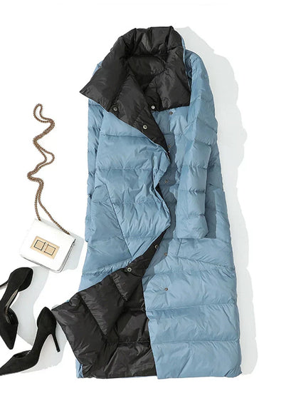 Manteau Femme Hiver Poches Carreaux Chic et Élégant