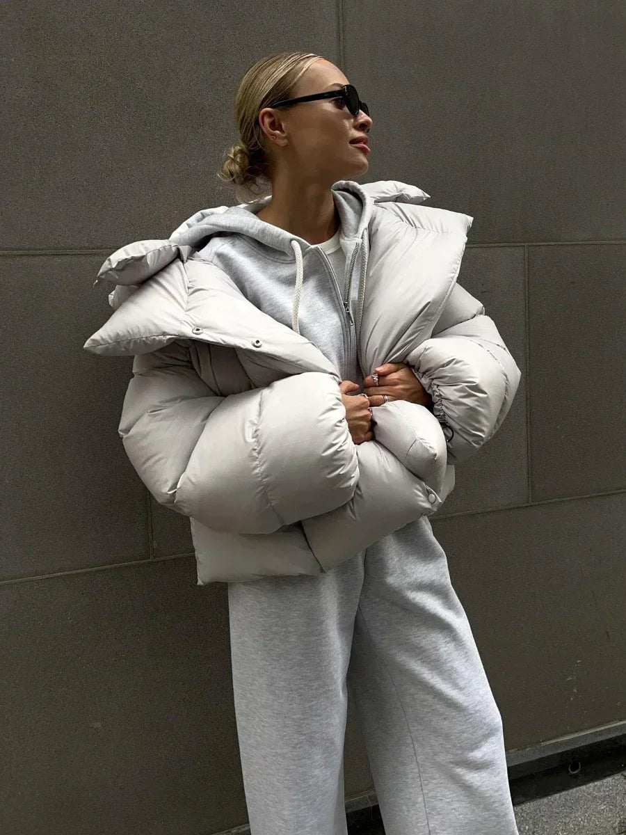 Doudoune Femme Hiver Capuche et Imperméable