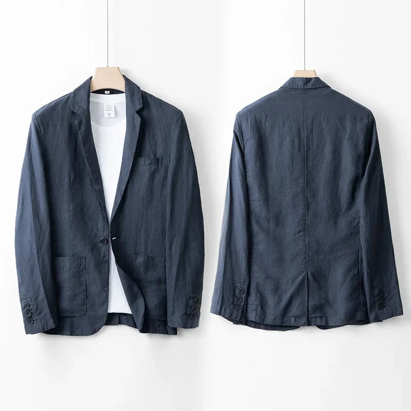 Blazer Lin Homme Léger Été - BerlinGlamour