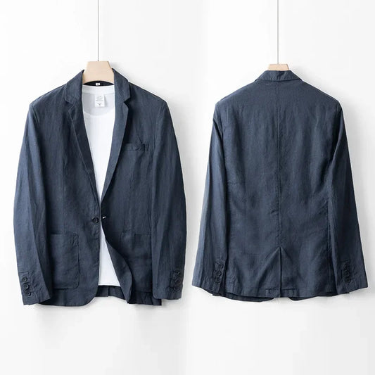 Blazer Lin Homme Léger Été - BerlinGlamour