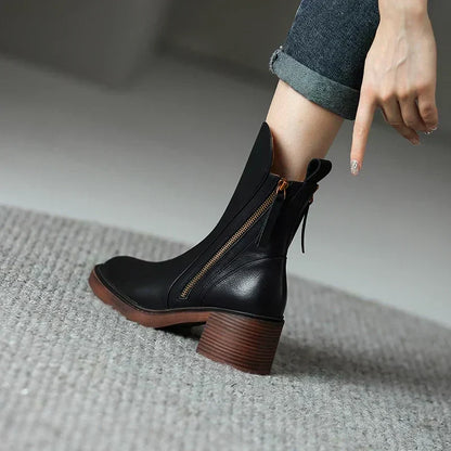 Bottines Femmes Chic et Confortables pour Ville - PanierRoyale