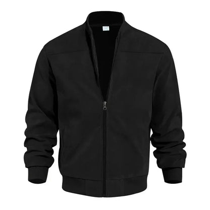 Blouson Bomber Homme Zippé Coupe Moderne