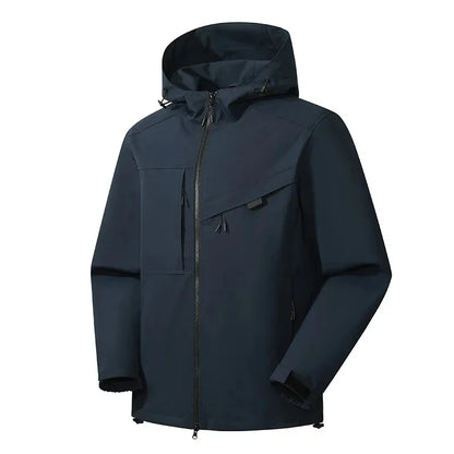 Veste de ski Homme Imperméable Capuche Confortable Coupe Casual