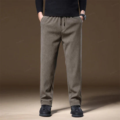 Pantalon Coton Corduroy Élégant