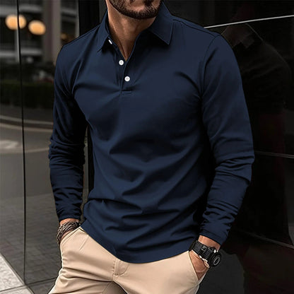 Chemise Décontractée à Manches Longues pour Homme