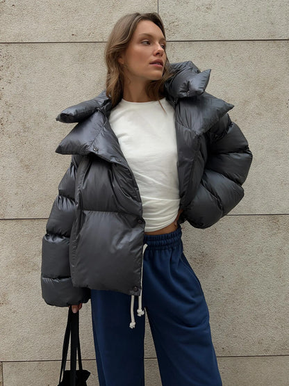 Veste Hiver Femme Douillette Grande Taille