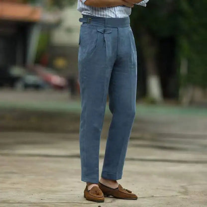Pantalon Haut de Gamme Taille Haute pour Homme
