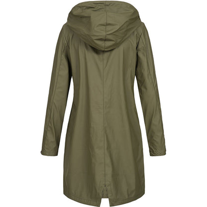 Veste De Pluie Stylée Pour Femmes | Longue
