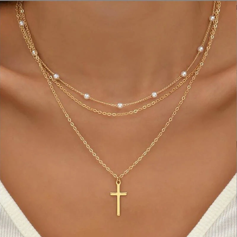 Collier Cœur en Or avec Perles Fines et Raffiné