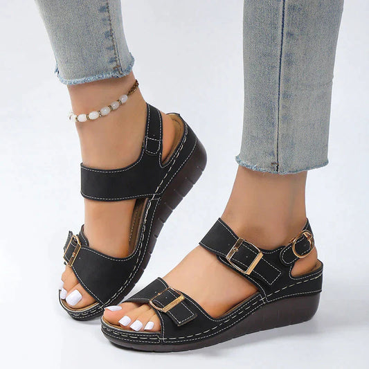 Sandales Comfort pour Pieds Sains et Féminines - PanierRoyale