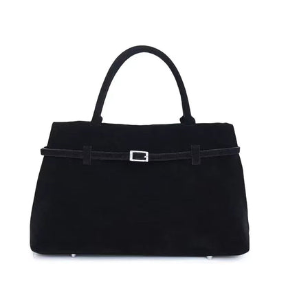 Sac à main en cuir brun classique