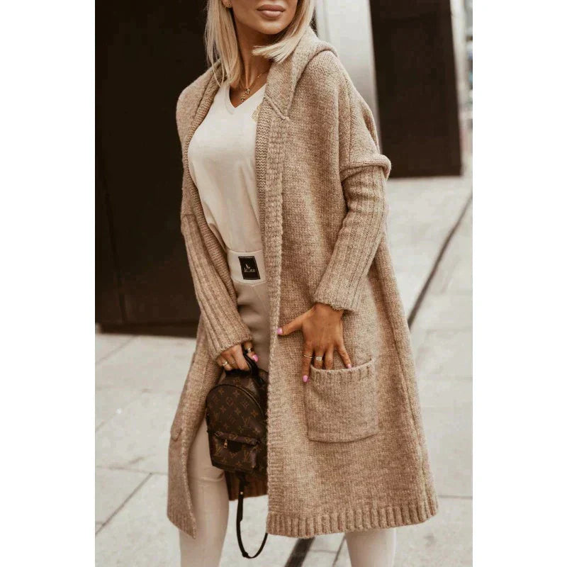 Gilet Élégant À Capuche Hiver - luxestyle