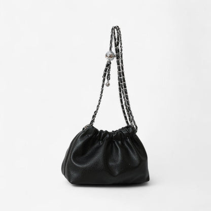 Sac à main Bandoulière en Cuir avec Chaîne Or - PanierRoyale