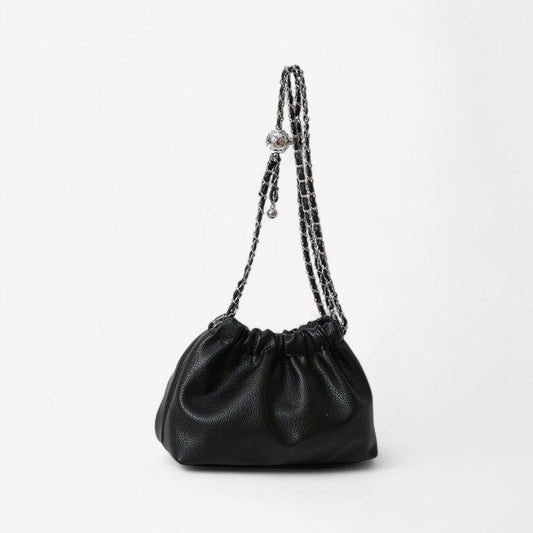 Sac à main Bandoulière en Cuir avec Chaîne Or - PanierRoyale