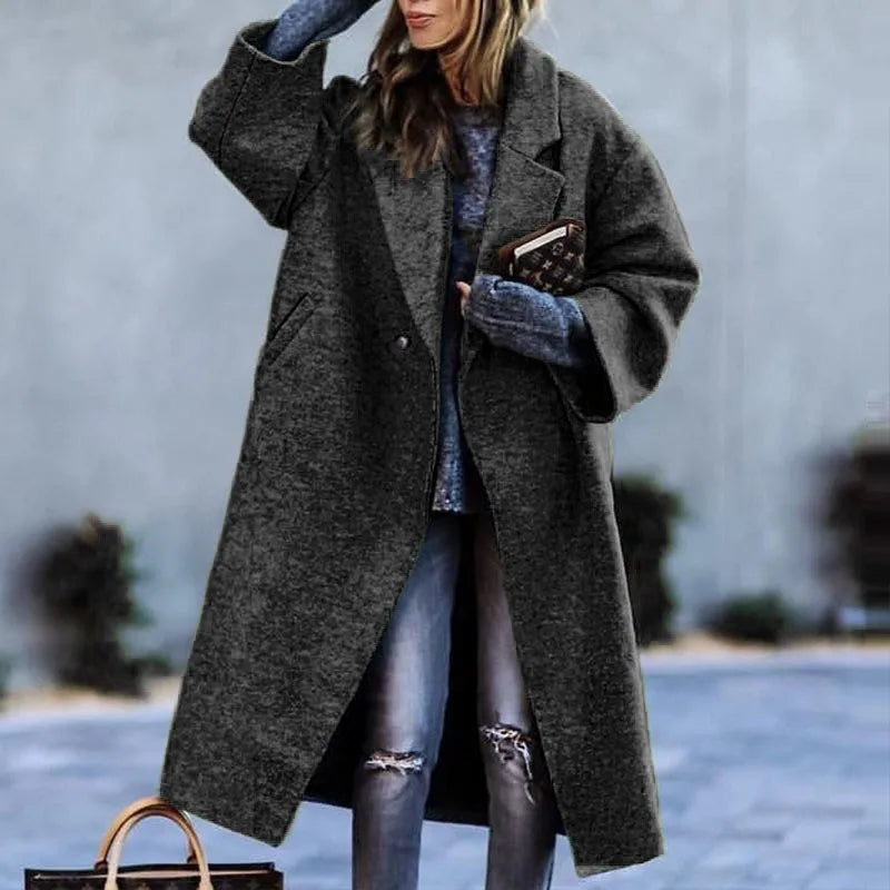 Manteau femme hiver carreaux chaud et tendance