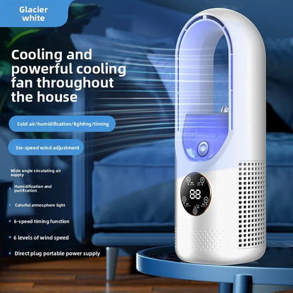 Ventilateur Silencieux Design Noir avec Télécommande
