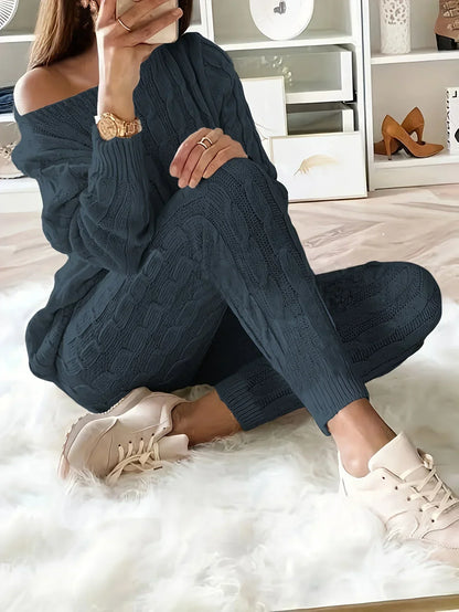 Ensemble Deux Pièces Femme Confortable - Tenue de Maison Chic