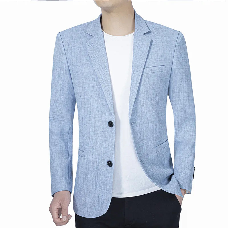 Blazer Homme Élégant Noir
