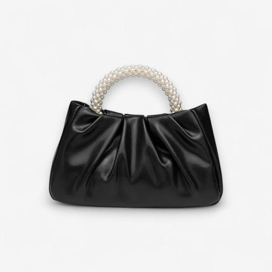 Sac à Main Femme Chic en Cuir avec Perles - PanierRoyale