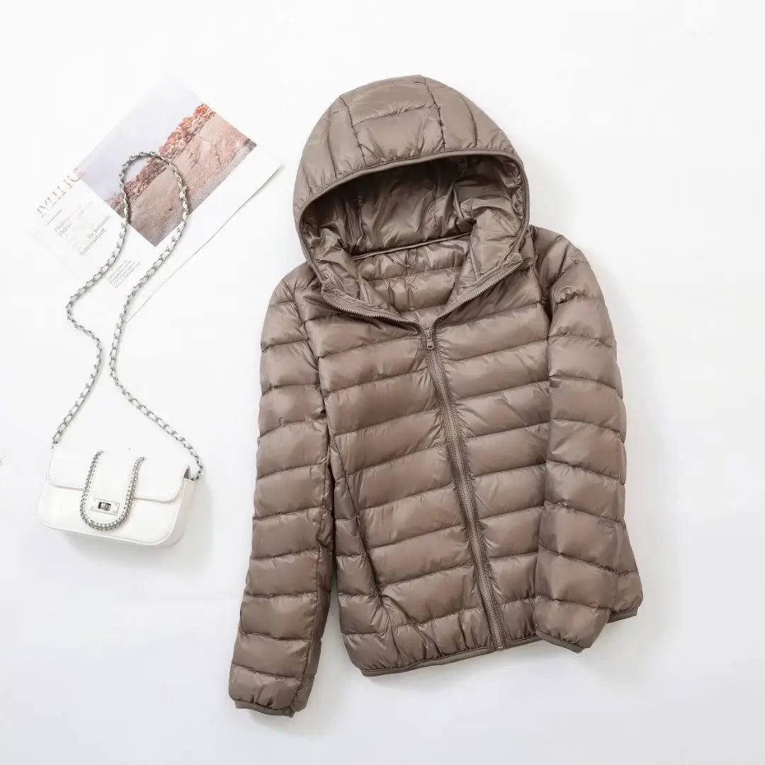 Doudoune Femme Hiver Bleu Marine