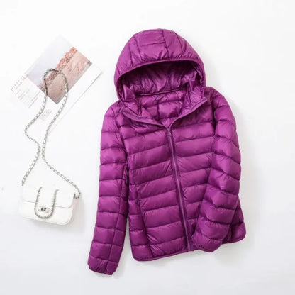 Doudoune Femme Hiver Bleu Marine