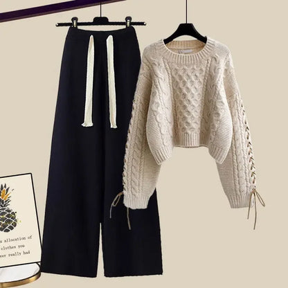 Costume Hiver Femme 2 Pièces Élégant