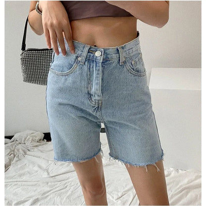 Shorts Jeans Femme Bermuda Coupes Raw