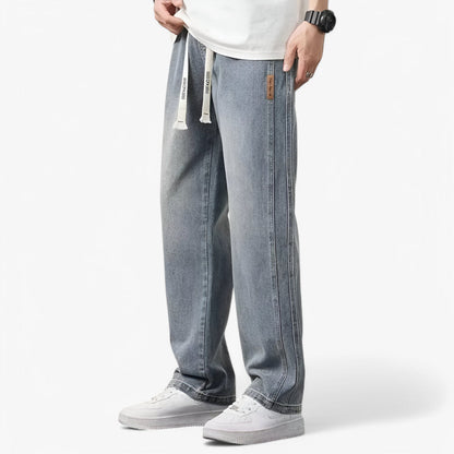 Pantalon Jean Taille Relaxe et Confortable