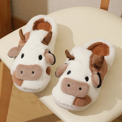 Chaussons Anna Peluche Chauds pour Femme