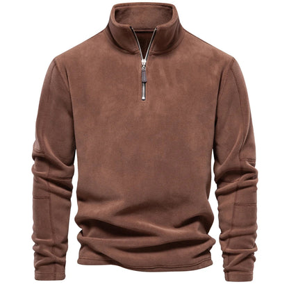 Pull à Capuchon Fleece Doux et Chaud pour Homme