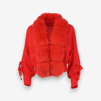 Veste femme douce et chaude à fermeture éclair